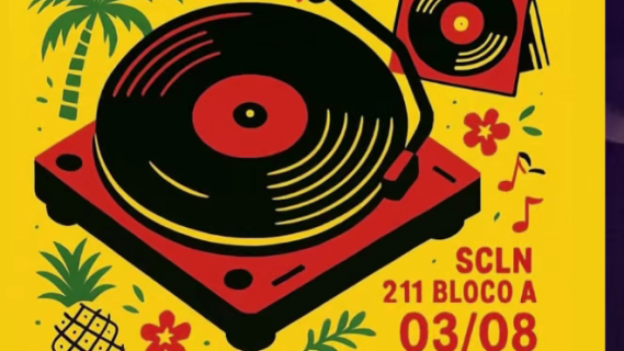 Gira Vinil no Inverso Bar