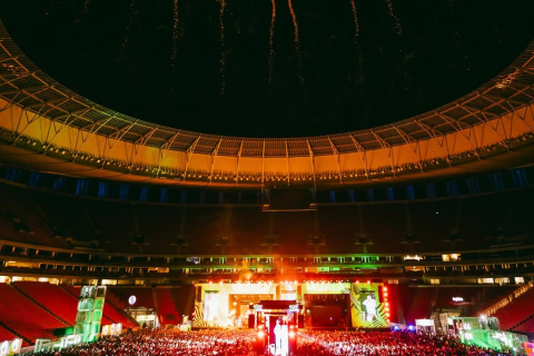 Meskla reúne gigantes da música nacional e local no Estádio Mané Garrincha