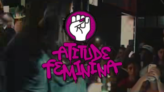 Atitude Feminina no Festival Internacional de Grafitti