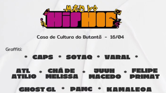 Casa de Cultura do Butantã promove encontro dos quatro elementos no Mês do Hip-Hop
