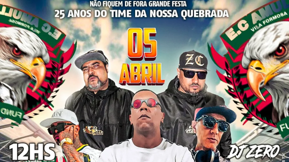 Zona Criminal, S.D.N. e MC Play CN agitam São Paulo neste sábado (5)