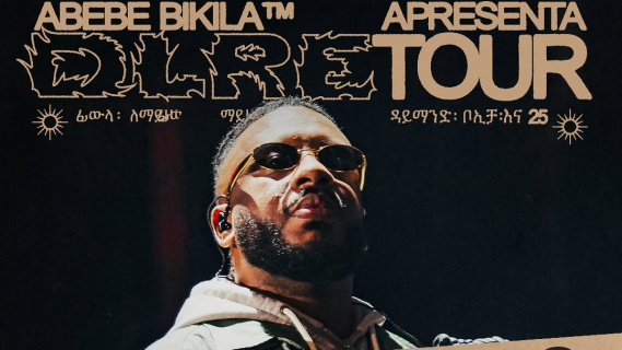 BK apresenta tour do seu disco novo DLRE - Abebe Bikila