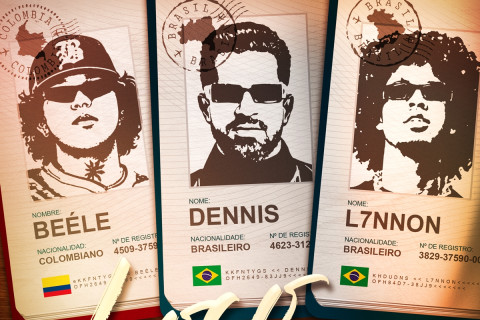DENNIS, Beéle e L7NNON lançam "Loco Contigo", unindo Brasil e Colômbia em nova colaboração musical