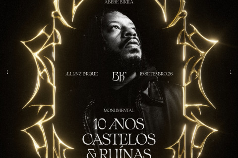 BK' anuncia show de 10 anos de Castelos & Ruínas e se torna o primeiro rapper brasileiro a realizar um show solo no Allianz Parque